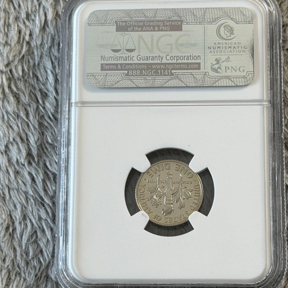 2012 S Clad Roosevelt Dime NGC PF 69 Ultra Cameo Early Releases 10c Proof Coin - Picture 5 of 5